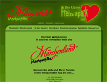 Tablet Screenshot of maerchenland-menzel.de